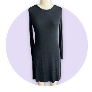 GAP Long Sleeve Black Dress
